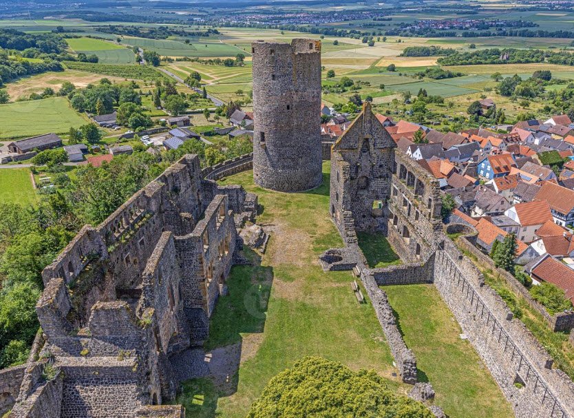 Ruine der Burg Heersberg, Germany